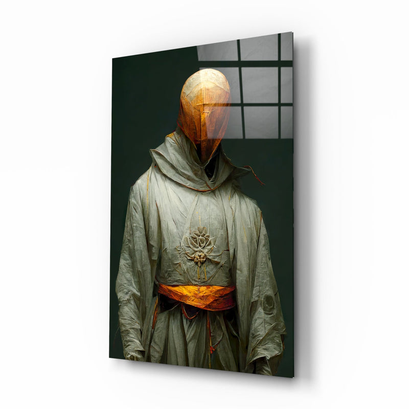 Headless Monk Glass Art  || Designer Collection