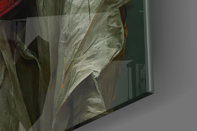 Headless Monk Glass Art  || Designer Collection