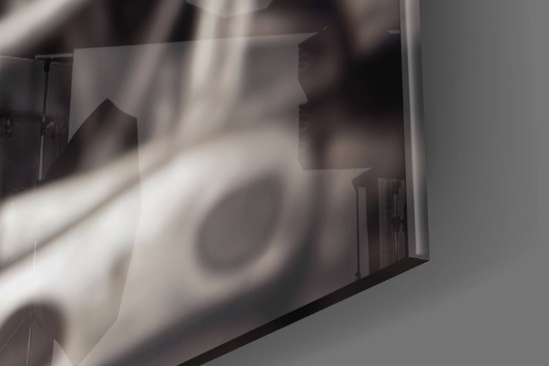 To be a Machine Glass Wall Art || Designer Collection