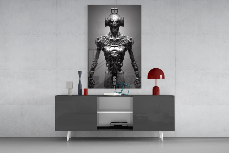 Humachine" Glass Art  || Designer Collection