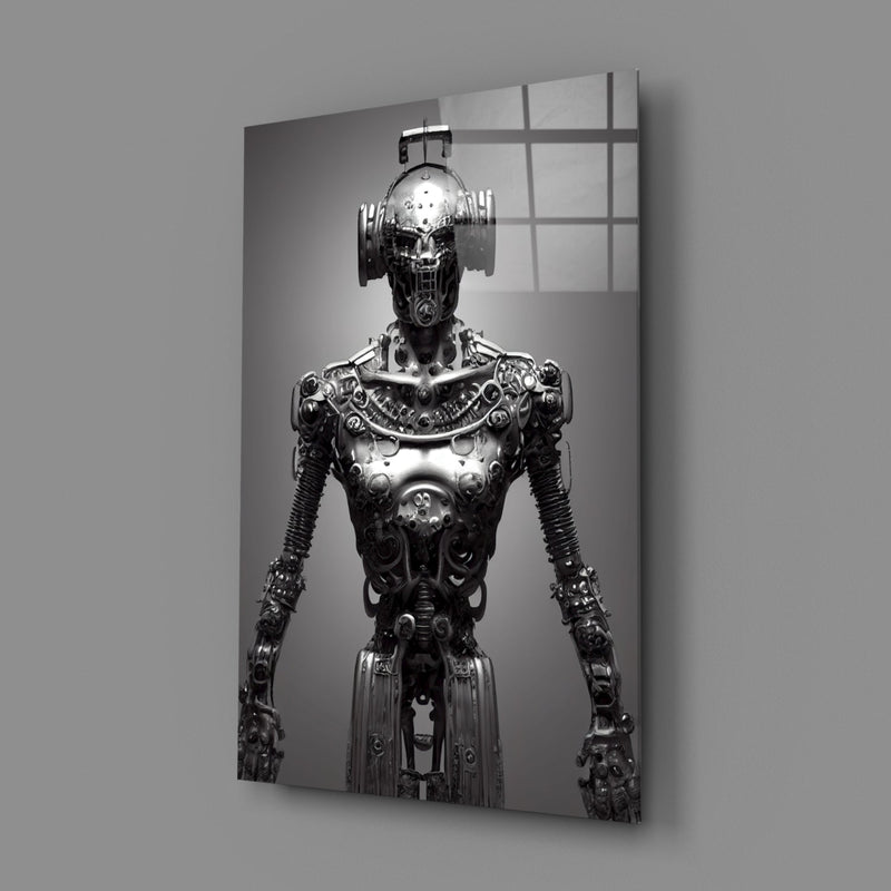 Humachine" Glass Art  || Designer Collection