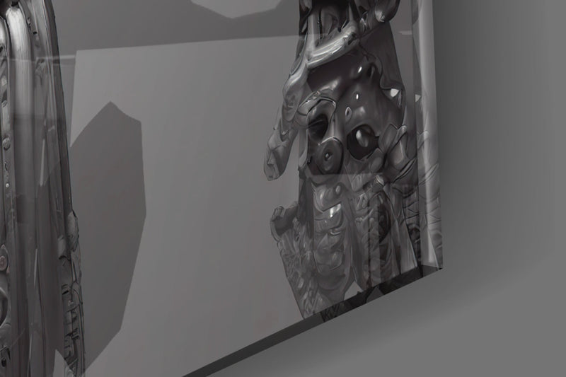 Humachine" Glass Art  || Designer Collection