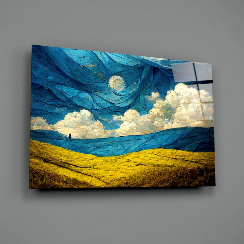 Dancing Sky Glass Art  || Designers Collection