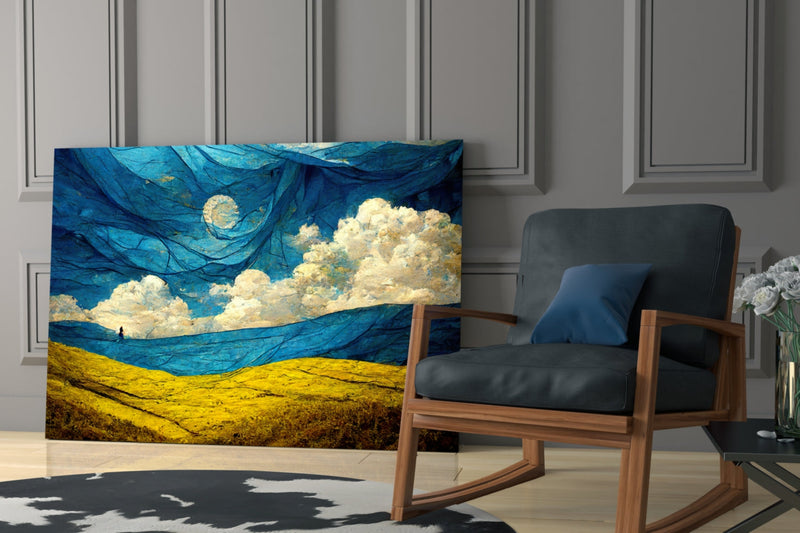 Dancing Sky Glass Art  || Designers Collection