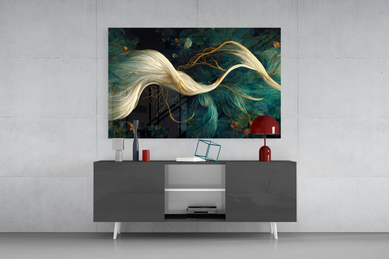 Flow of Roots Glass Art  || Designer Collection