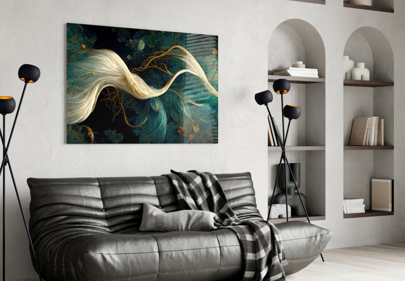 Flow of Roots Glass Art  || Designer Collection