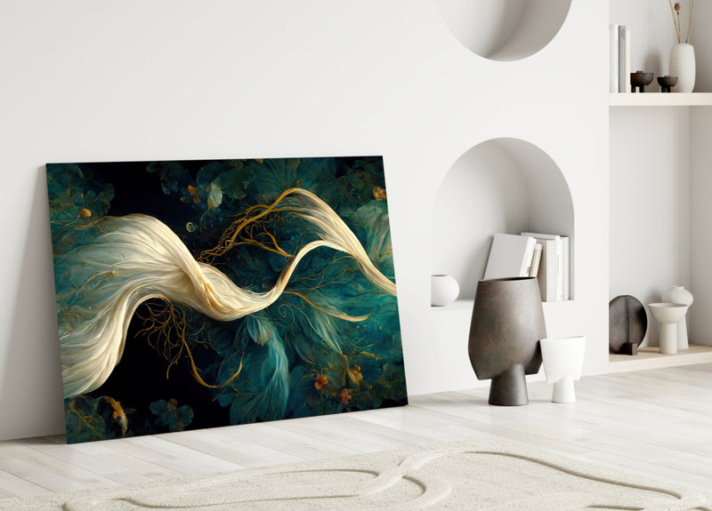 Flow of Roots Glass Art  || Designer Collection