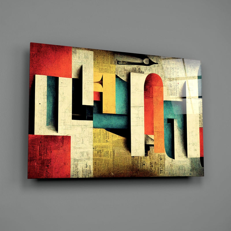 Language Glass Art  || Designer Collection