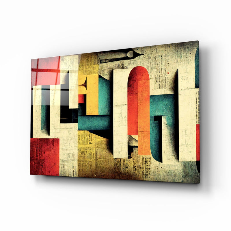 Language Glass Art  || Designer Collection