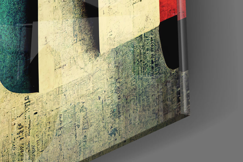 Language Glass Art  || Designer Collection