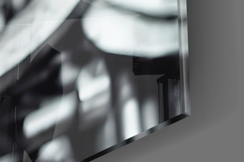 Humachine" Glass Wall Art  || Designer Collection