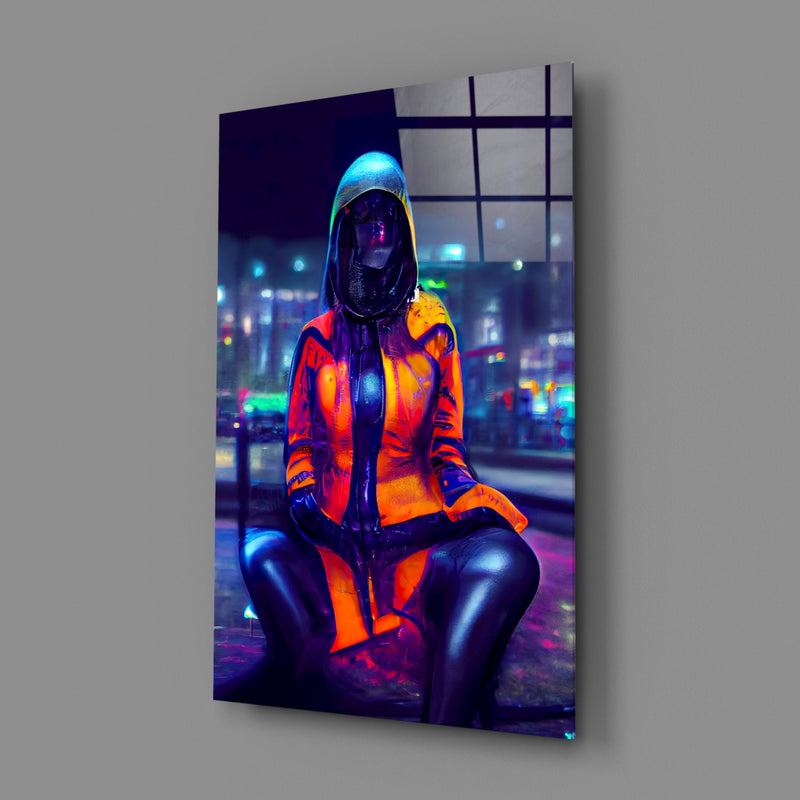 The Wait Glass Wall Art || Designer Collection