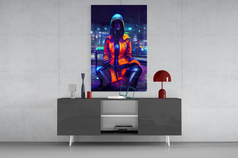 The Wait Glass Wall Art || Designer Collection