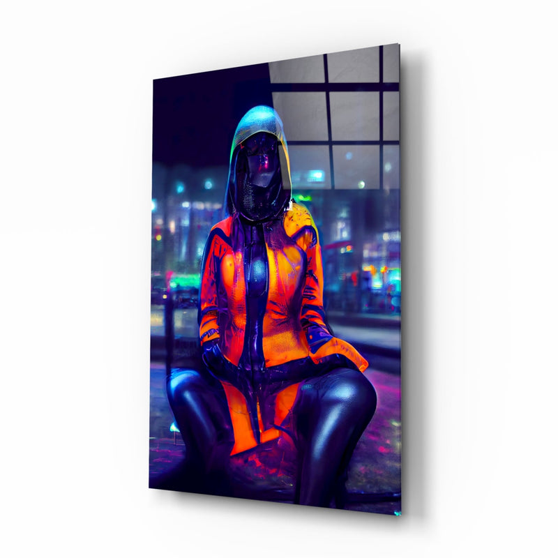 The Wait Glass Wall Art || Designer Collection
