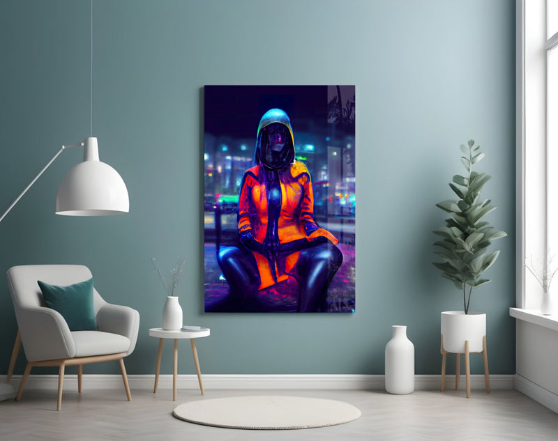 The Wait Glass Wall Art || Designer Collection