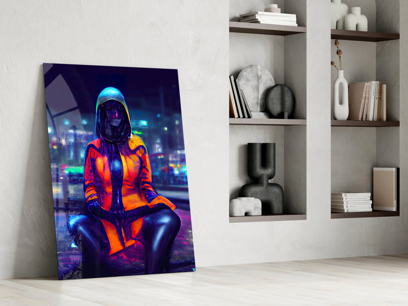 The Wait Glass Wall Art || Designer Collection