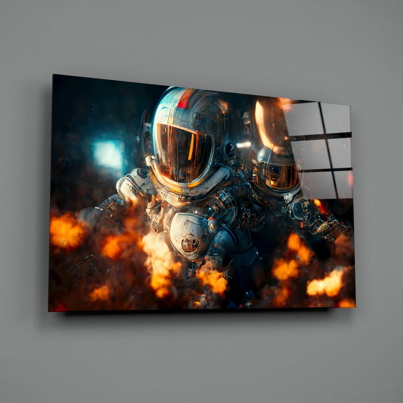 The Drift Glass Wall Art || Designer Collection