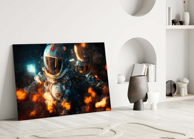 The Drift Glass Wall Art || Designer Collection