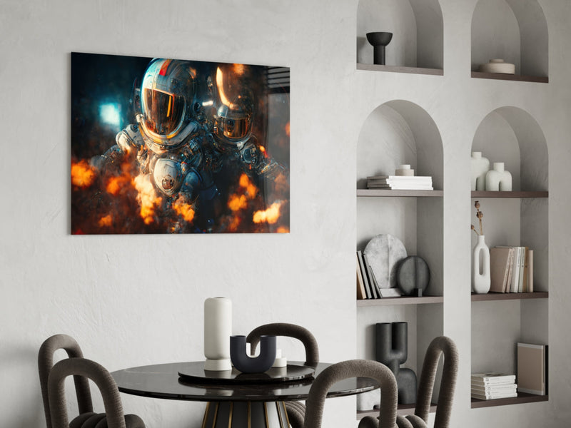 The Drift Glass Wall Art || Designer Collection