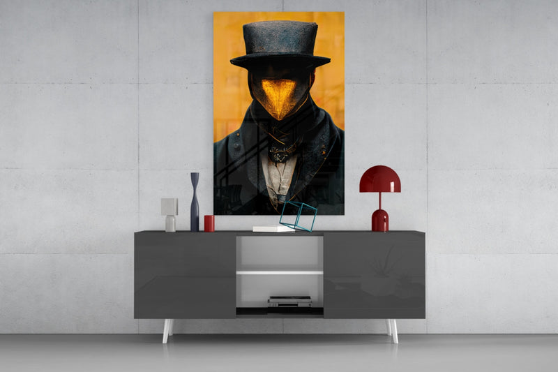 Mr. Beak Glass Art  || Designer Collection