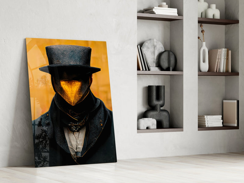 Mr. Beak Glass Art  || Designer Collection