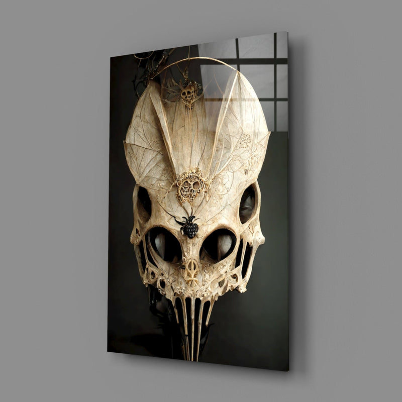 It's Skull Glass Art  || Designer Collection