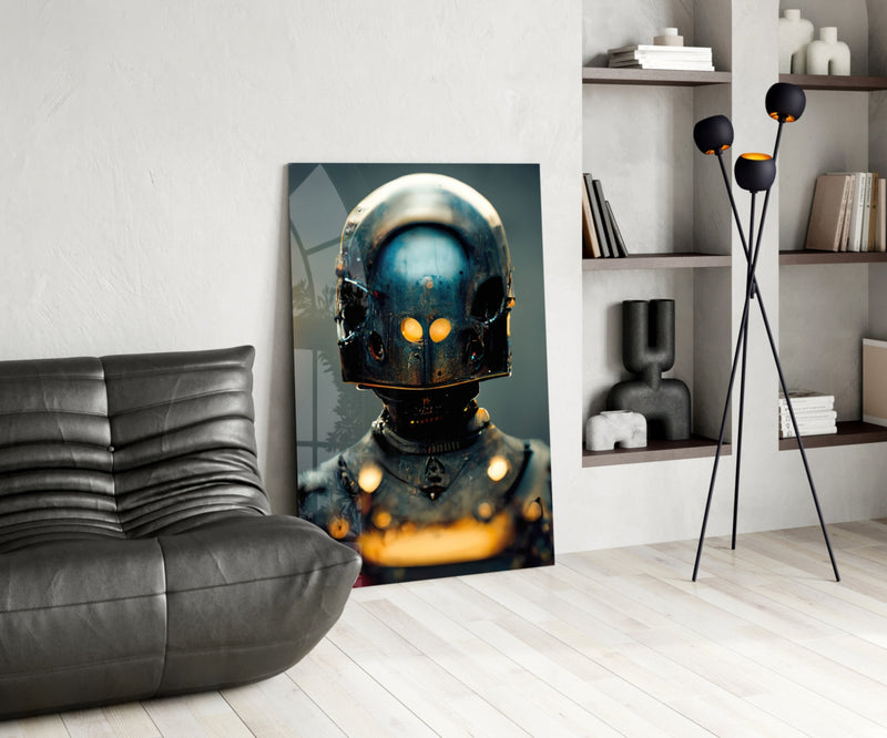 Fighter  Glass Art  || Designer Collection