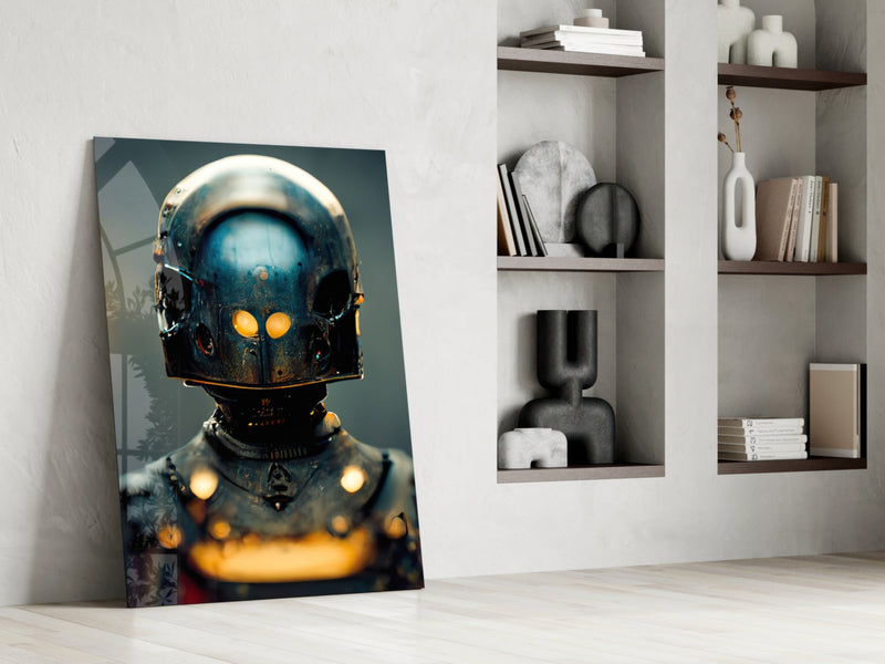 Fighter  Glass Art  || Designer Collection