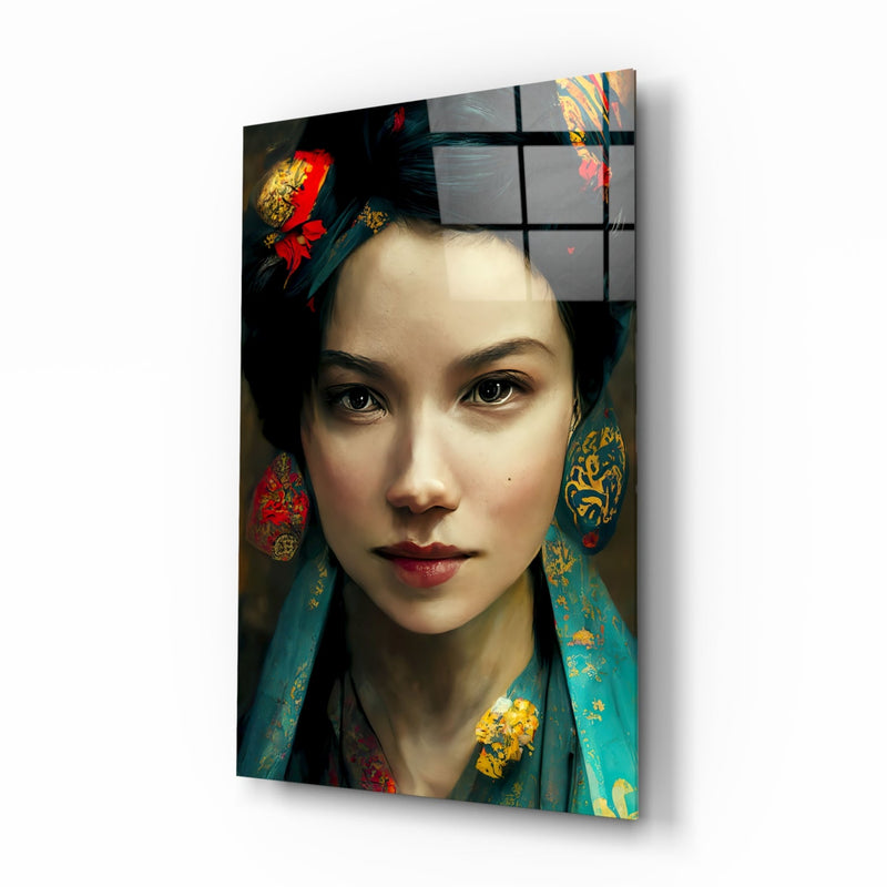 Virtual Beauty Glass Wall Art  || Designers Collection