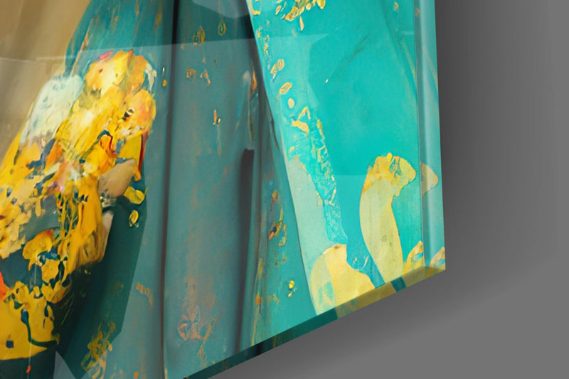 Virtual Beauty Glass Wall Art  || Designers Collection