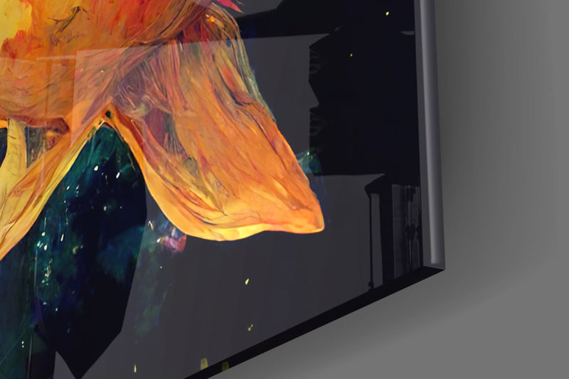 Space Aquarium Glass Wall Art  || Designer Collection