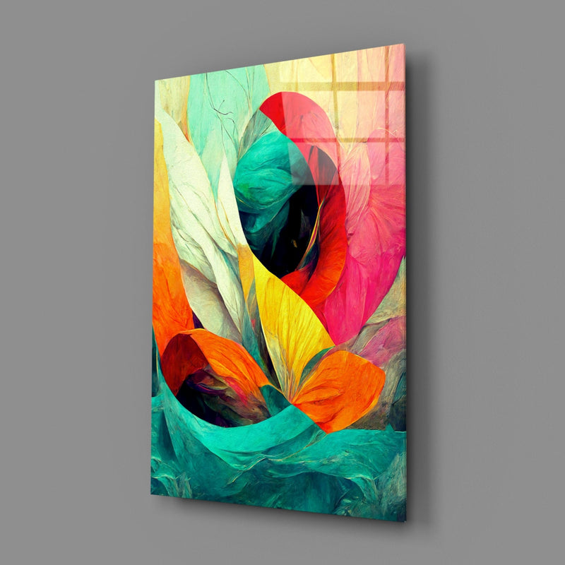 Hidden Swan Glass Wall Art  || Designer Collection