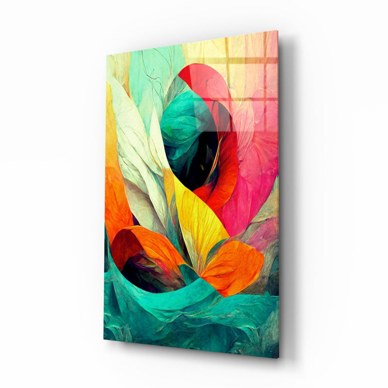 Hidden Swan Glass Wall Art  || Designer Collection