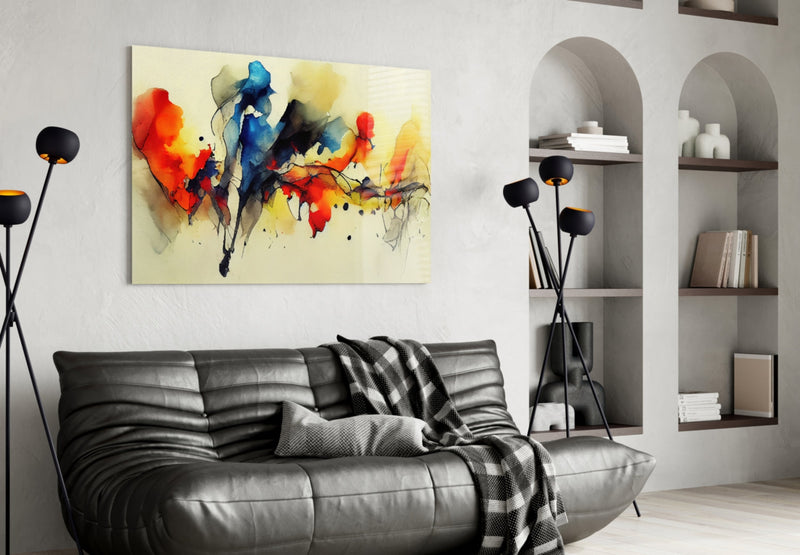 Frequency Glass Wall Art  || Designer Collection