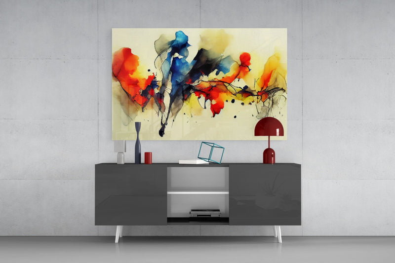 Frequency Glass Wall Art  || Designer Collection