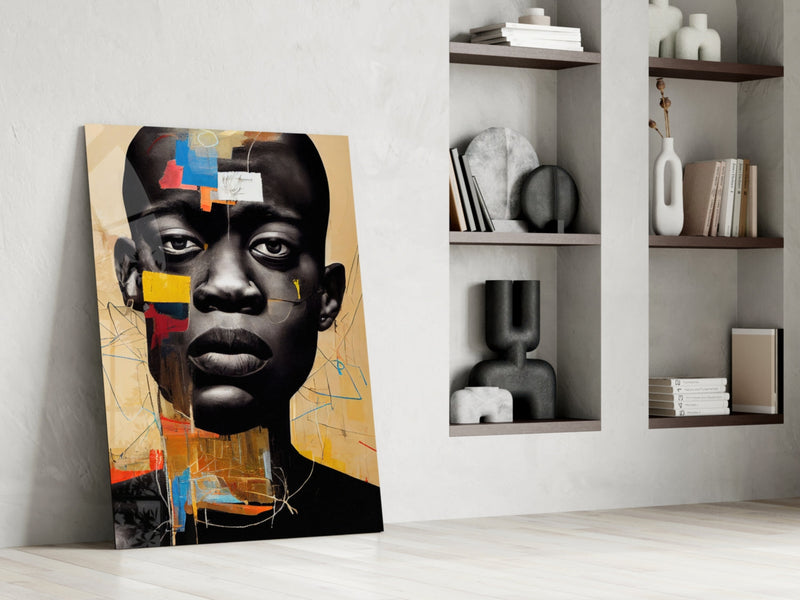 The Rebellious Look Glass Wall Art  || Designer Collection