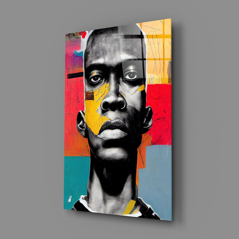 The Rebellious Look Glass Wall Art || Designer Collection