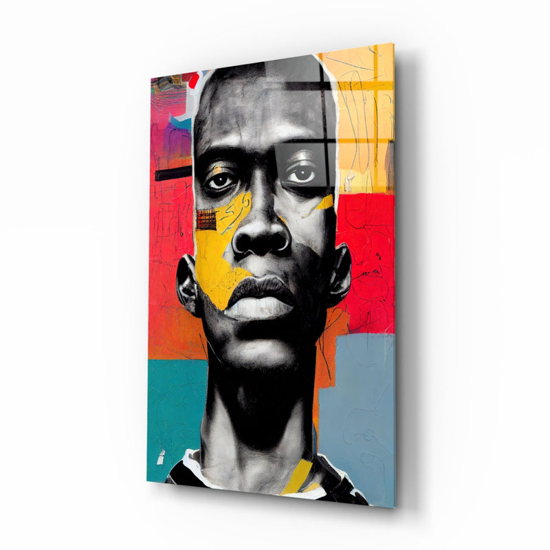 The Rebellious Look Glass Wall Art || Designer Collection