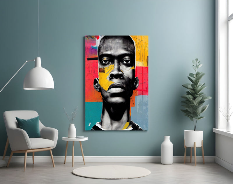 The Rebellious Look Glass Wall Art || Designer Collection