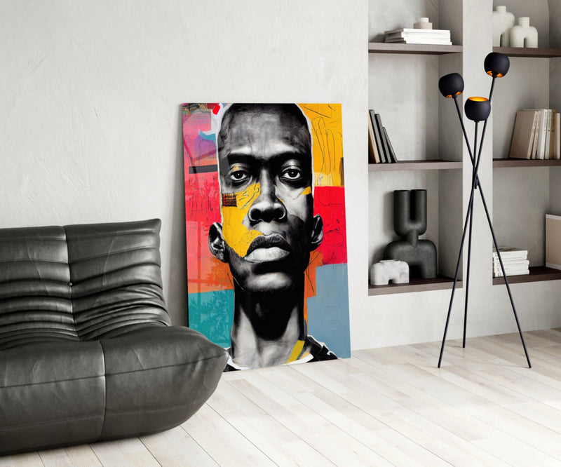 The Rebellious Look Glass Wall Art || Designer Collection