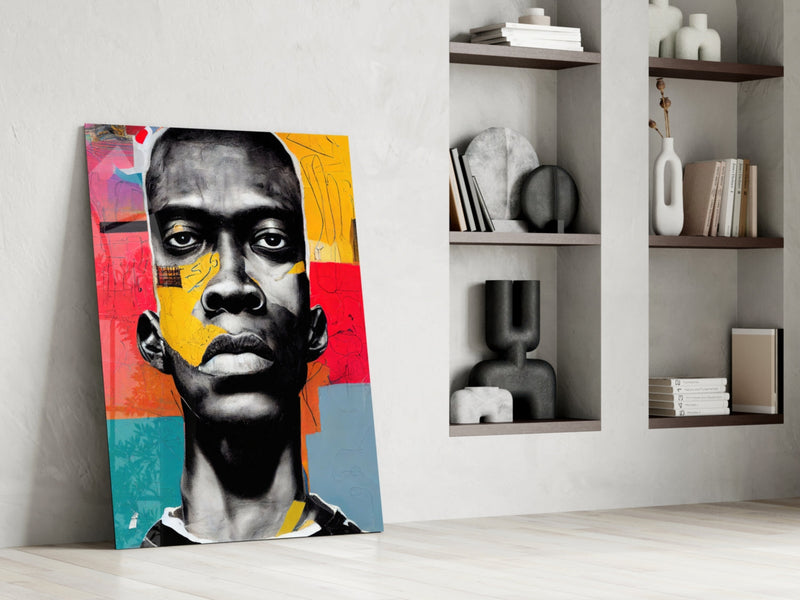 The Rebellious Look Glass Wall Art || Designer Collection