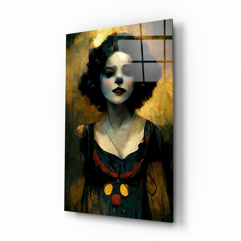 Harley Quinn Glass Wall Art  || Designer Collection