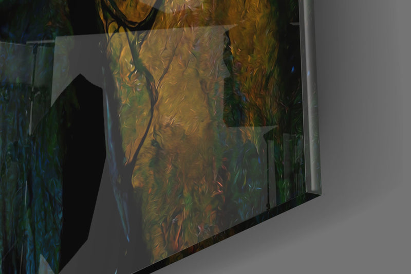 Harley Quinn Glass Wall Art  || Designer Collection