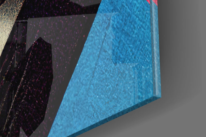 Masked Glass Wall Art  || Designer Collection