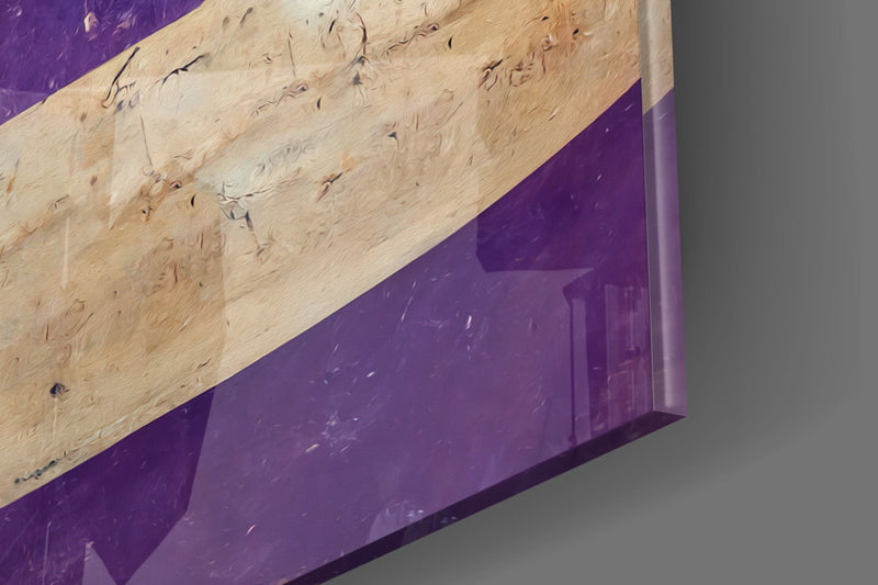 Waves Glass Wall Art  || Designers Collection