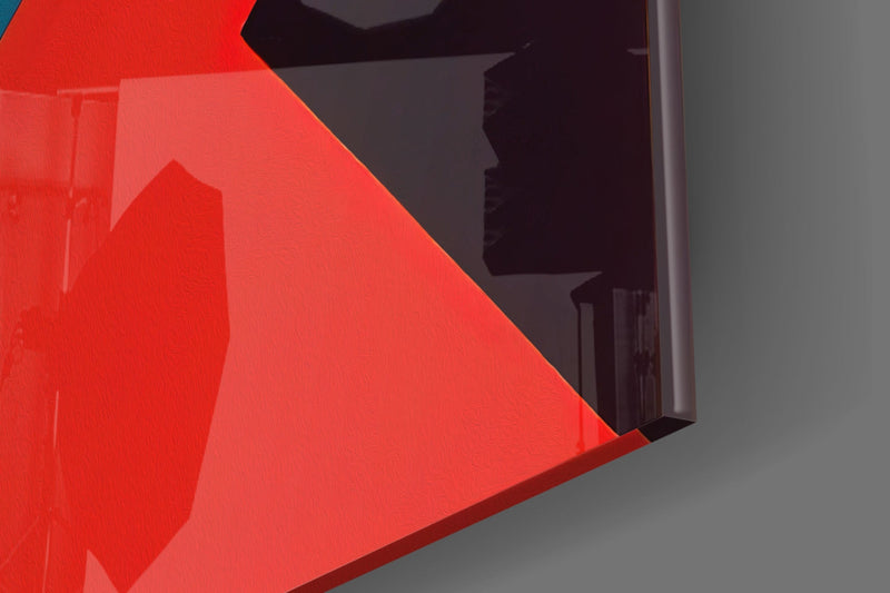 Corners Glass Wall Art  || Designers Collection