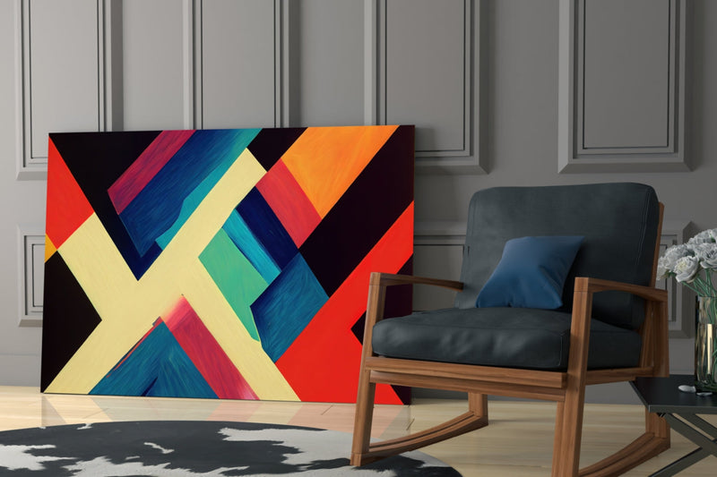 Corners Glass Wall Art  || Designers Collection