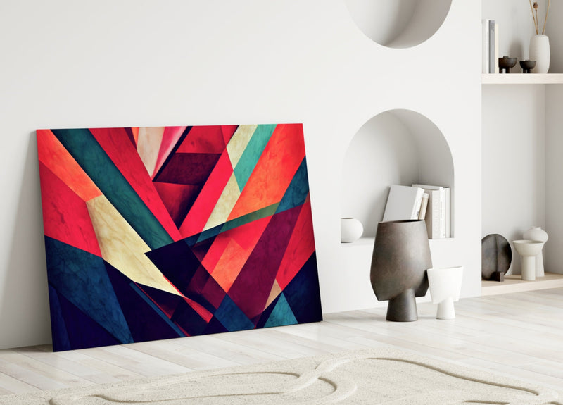 Corners Glass Wall Art  || Designers Collection