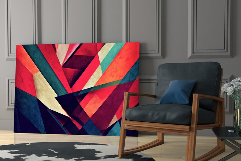 Corners Glass Wall Art  || Designers Collection