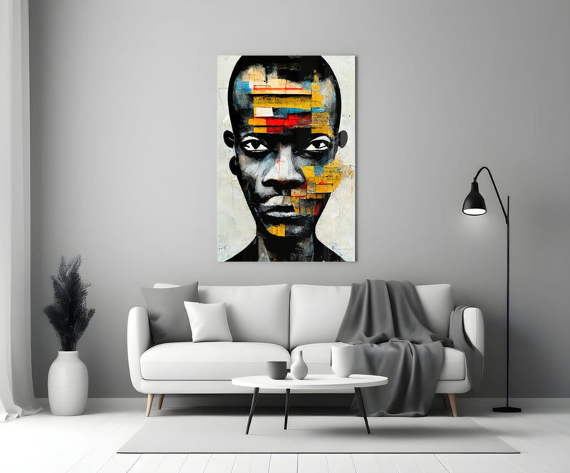 The Rebellious Look Glass Wall Art  || Designer Collection